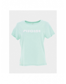 T-shirt ajaccio menthe vert femme - Happy and So