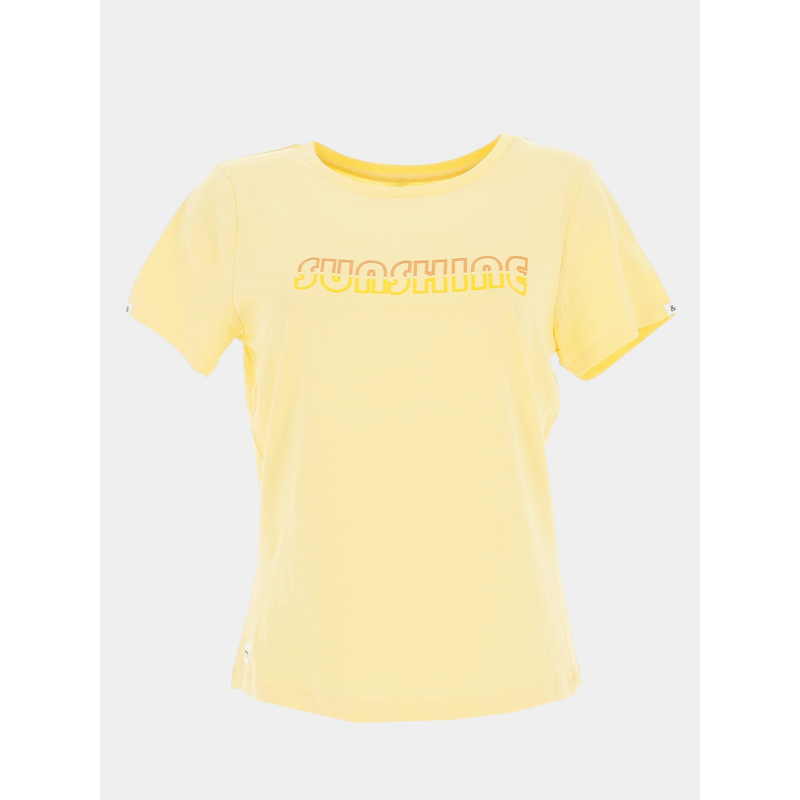 T-shirt ajaccio jaune femme - Happy and So