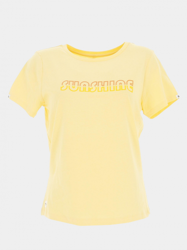 T-shirt ajaccio jaune femme - Happy and So