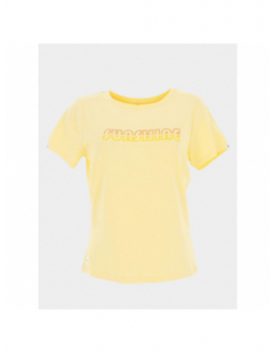 T-shirt ajaccio jaune femme - Happy and So