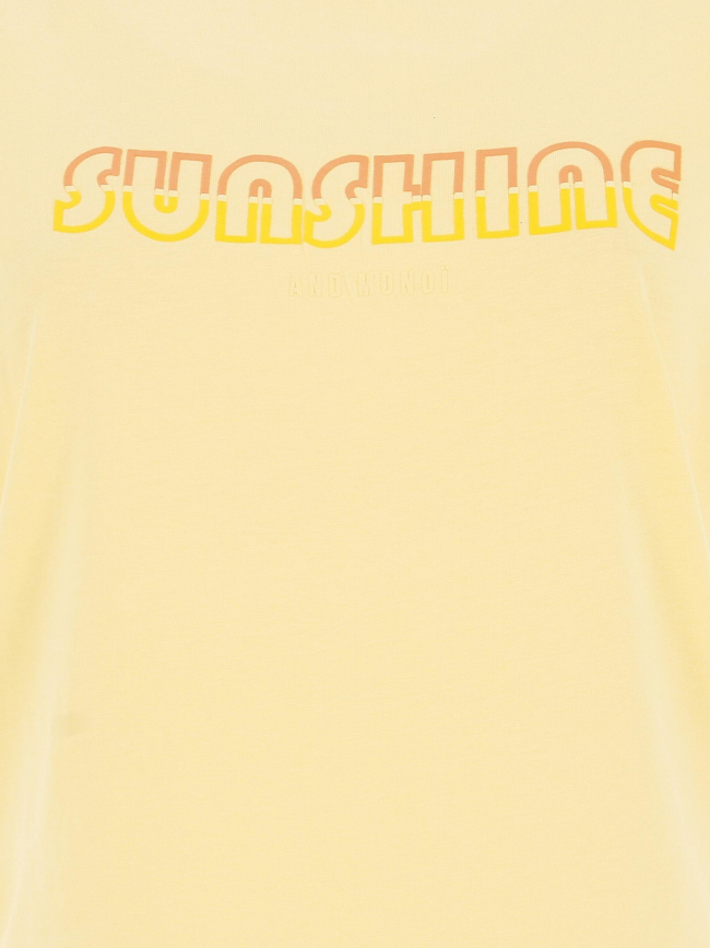 T-shirt ajaccio jaune femme - Happy and So