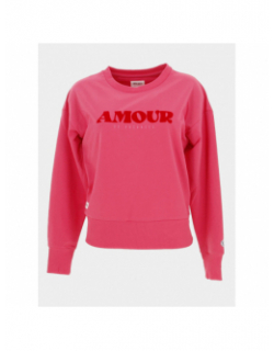 Sweat ajaccio rose femme - Happy and So