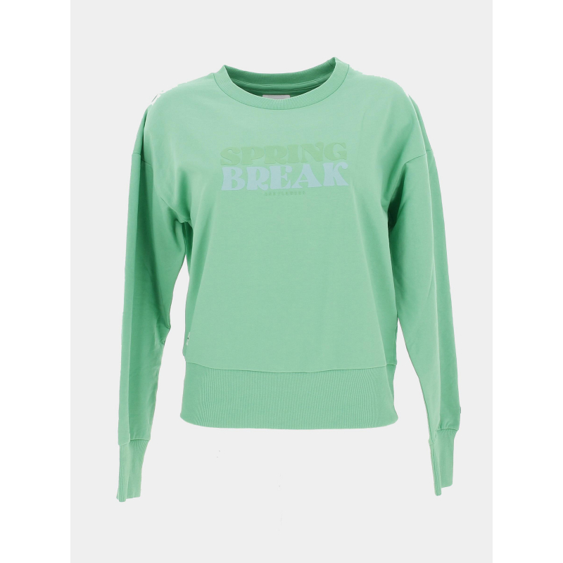 Sweat ajaccio vert femme - Happy and So