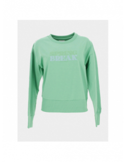 Sweat ajaccio vert femme - Happy and So