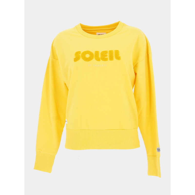 Sweat ajaccio jaune femme - Happy and So