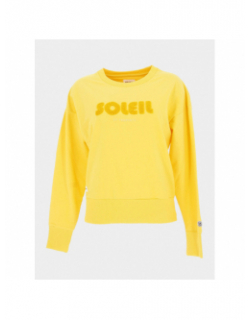 Sweat ajaccio jaune femme - Happy and So