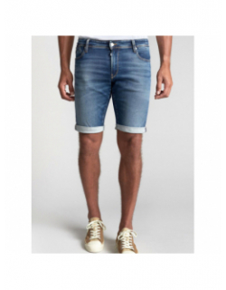 Short blue jogg bleu homme - Le Temps Des Cerises