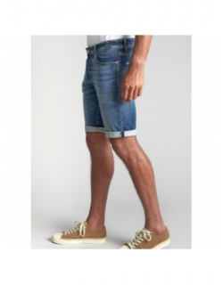 Short blue jogg bleu homme - Le Temps Des Cerises