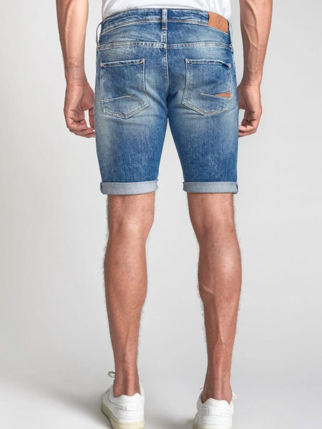 Short en jean landres bleu homme - Le Temps Des Cerises