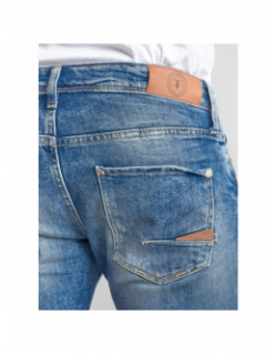 Short en jean landres bleu homme - Le Temps Des Cerises