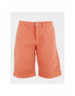 Short chino jogg swoop corail homme - Le Temps Des Cerises