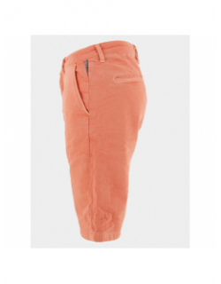 Short chino jogg swoop corail homme - Le Temps Des Cerises