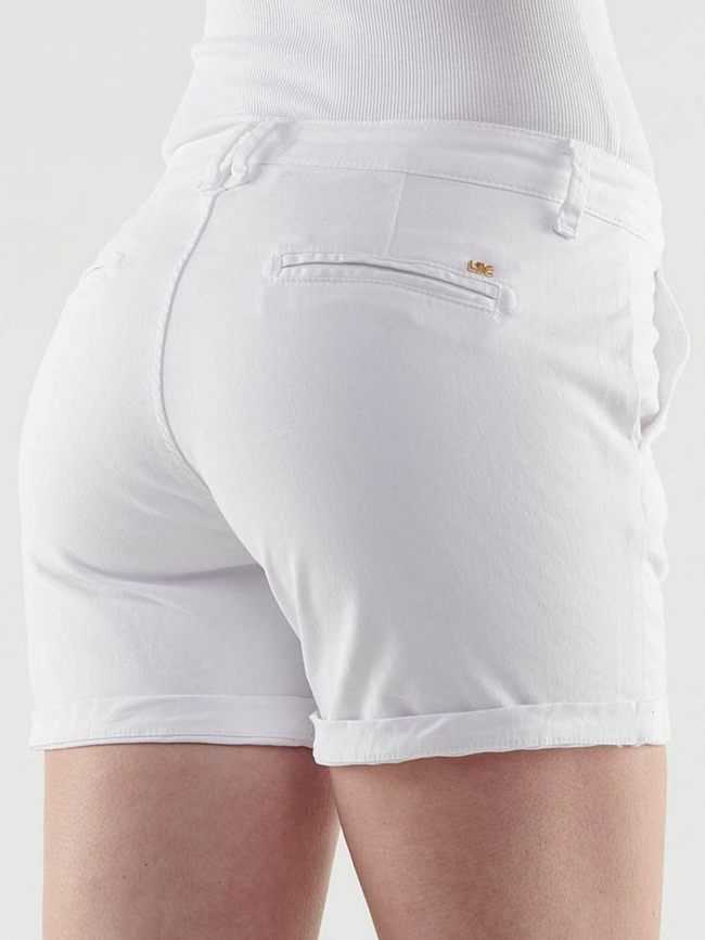 Short livy 1 blanc femme - Le Temps Des Cerises