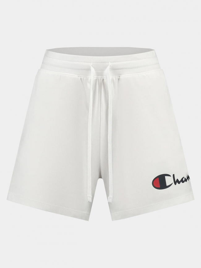 Short jogging logo blanc femme - Champion