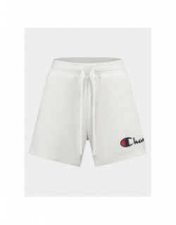 Short jogging logo blanc femme - Champion