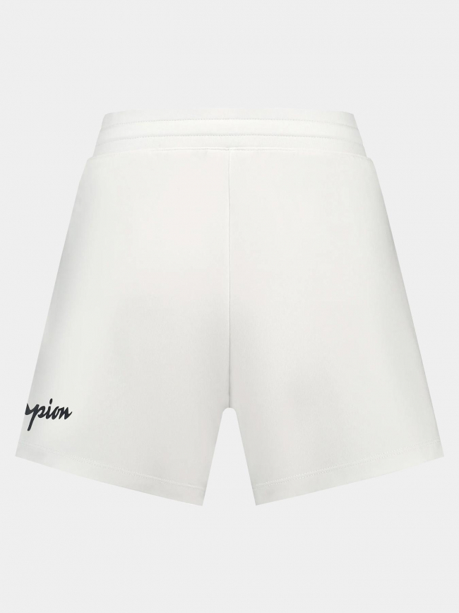 Short jogging logo blanc femme - Champion