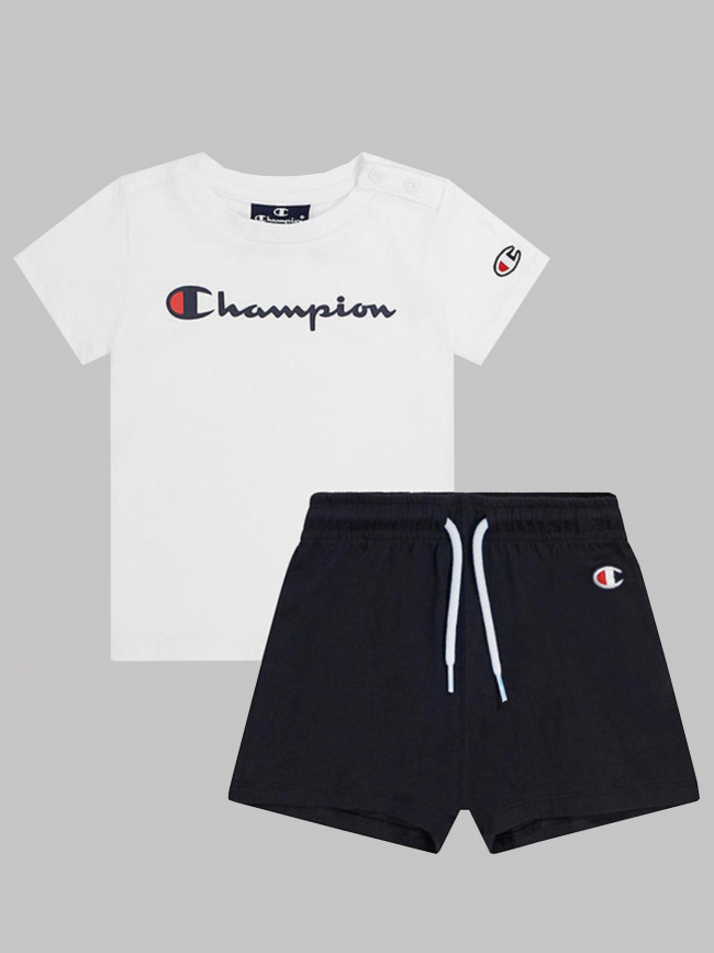 Ensemble short t-shirt blanc tout petits - Champion