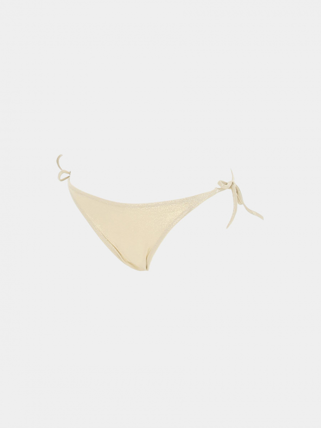 Maillot de bain 2 pièces triangle doré femme - Grain de Sable