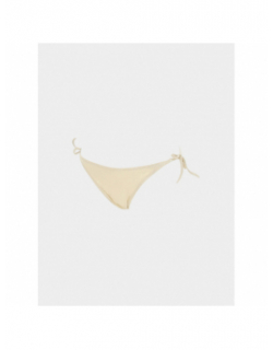 Maillot de bain 2 pièces triangle doré femme - Grain de Sable