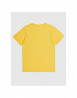 T-shirt crewneck logo jaune enfant - Champion