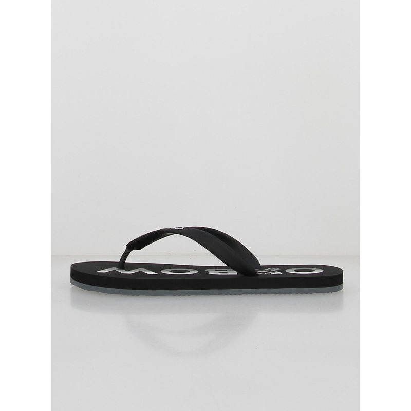 Tongs graphique logo noir homme - Oxbow