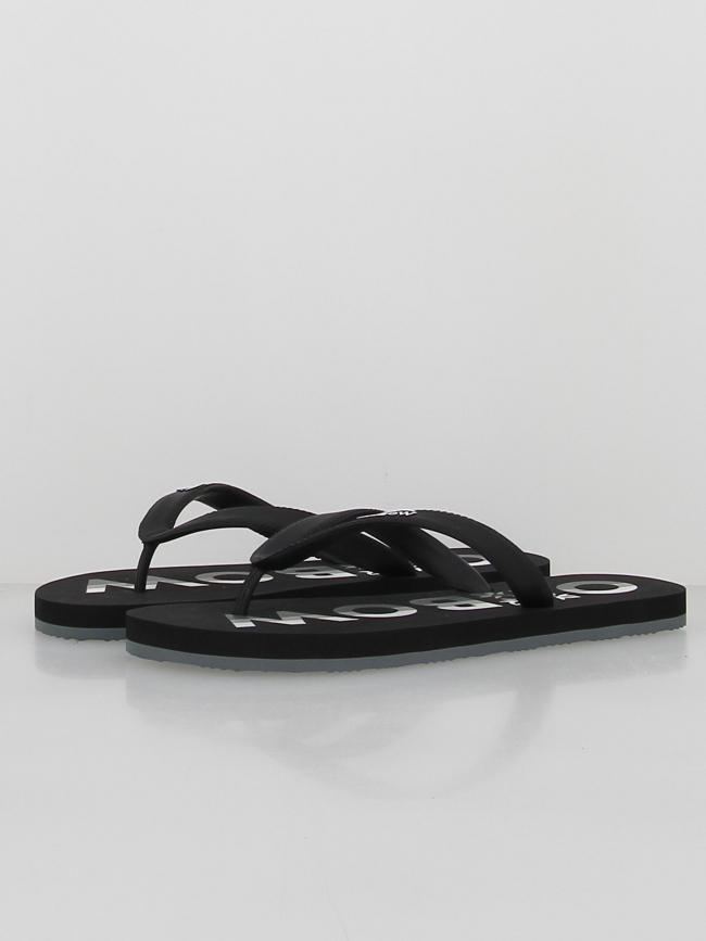 Tongs graphique logo noir homme - Oxbow