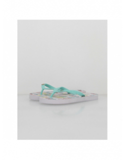 Tongs palmera vert rose fille - Culture Sud