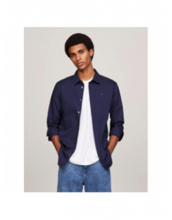 Chemise original stretch bleu marine homme - Tommy Jeans