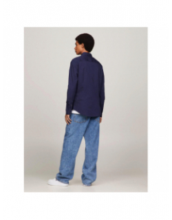 Chemise original stretch bleu marine homme - Tommy Jeans