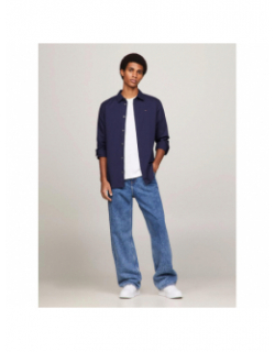 Chemise original stretch bleu marine homme - Tommy Jeans