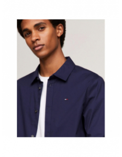 Chemise original stretch bleu marine homme - Tommy Jeans