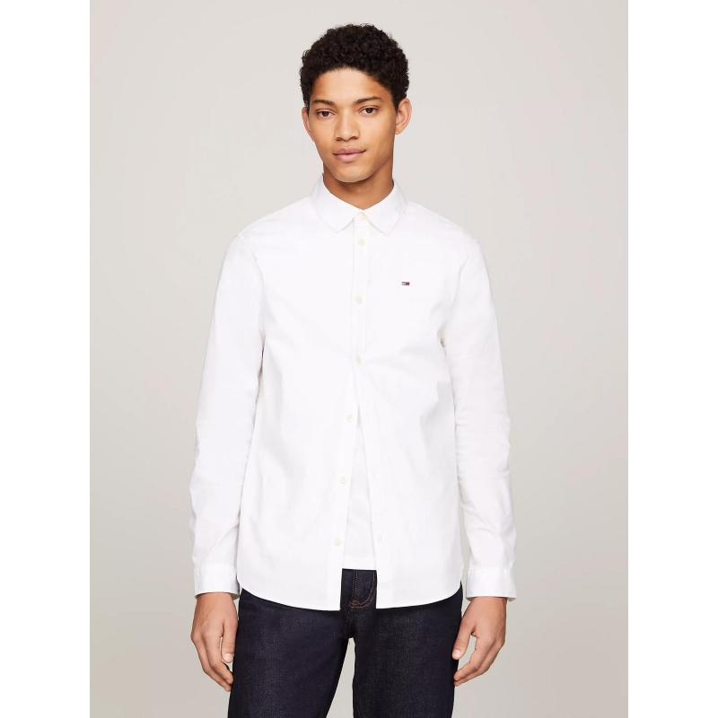 Chemise original stretch blanc homme - Tommy Jeans