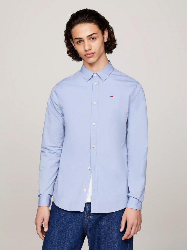 Chemise original stretch bleu clair homme - Tommy Jeans