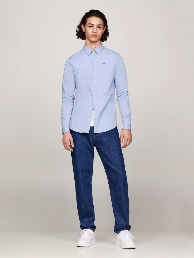 Chemise original stretch bleu clair homme - Tommy Jeans