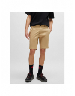 Short chino slim david beige homme - Hugo