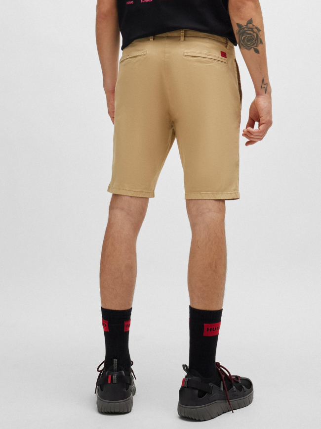 Short chino slim david beige homme - Hugo