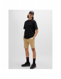 Short chino slim david beige homme - Hugo