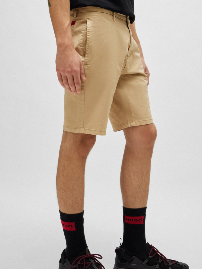 Short chino slim david beige homme - Hugo