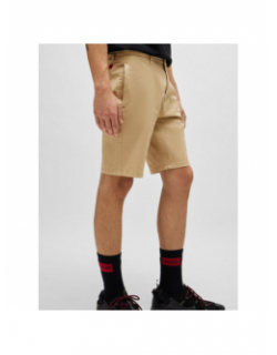 Short chino slim david beige homme - Hugo