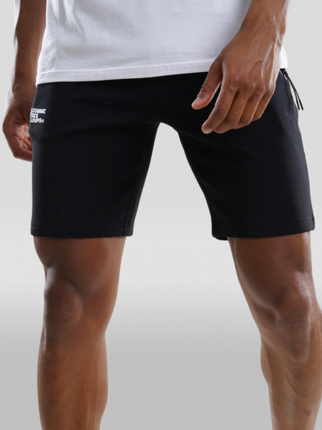 Short jogging everest noir homme - Comme Des Loups