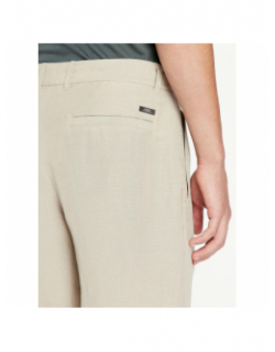 Short en lin beige homme - Armani Exchange