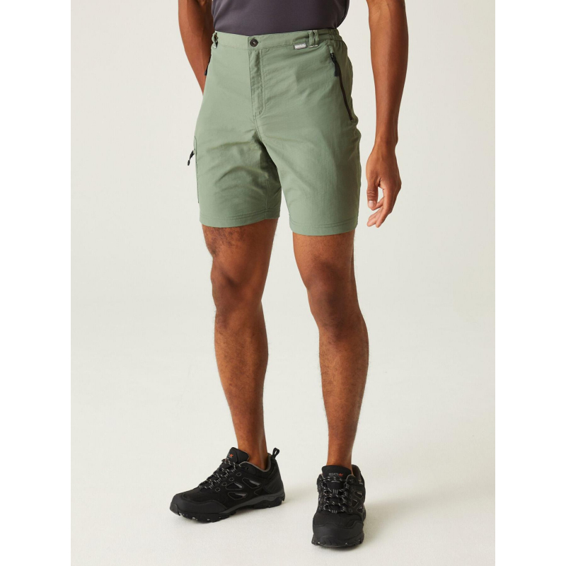 Short de randonnée leesville 2 vert homme - Regatta