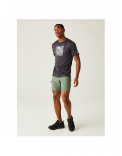 Short de randonnée leesville 2 vert homme - Regatta