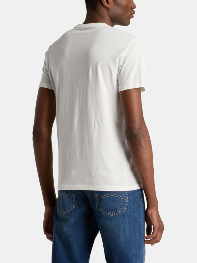 T-shirt uni slim logo blanc homme - Armani Exchange