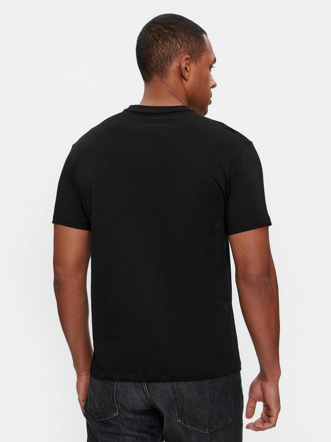 T-shirt imprimés noir homme - Armani Exchange