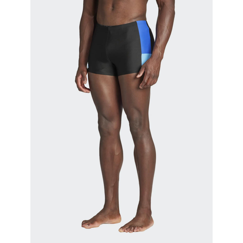 Boxer de natation block bleu noir homme - Adidas