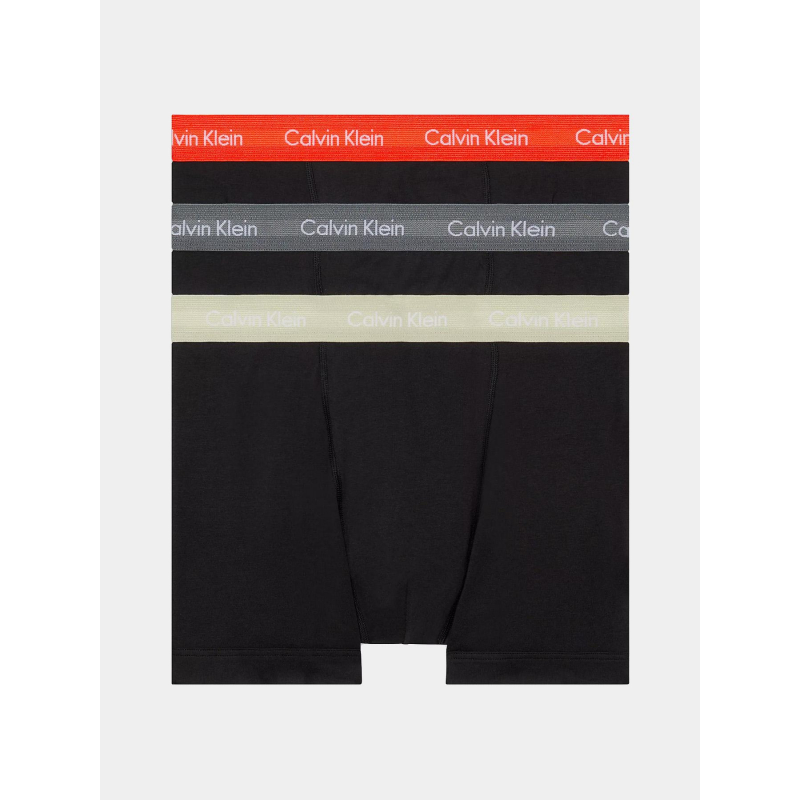 Pack 3 boxers stretch classic fit noir homme - Calvin Klein