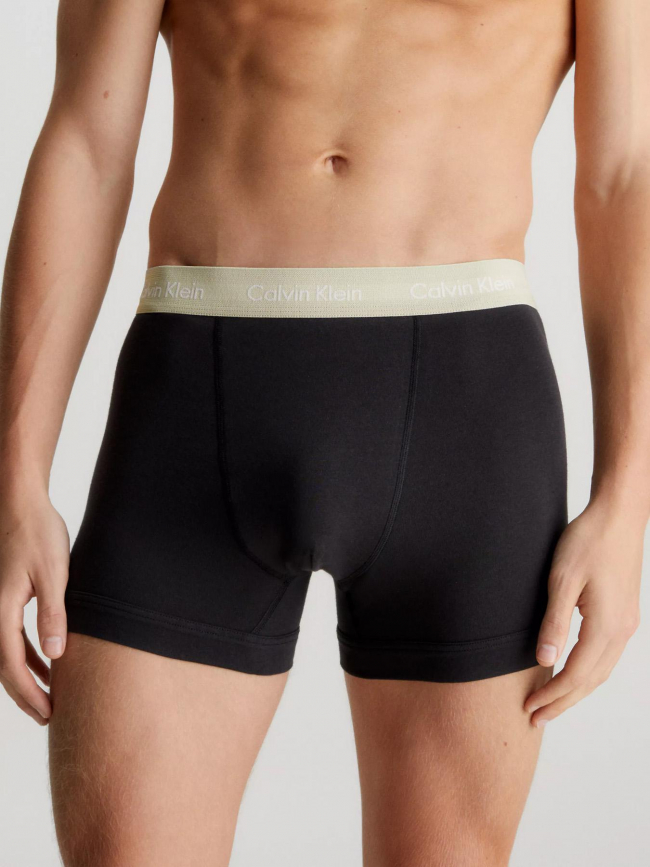 Pack 3 boxers stretch classic fit noir homme - Calvin Klein