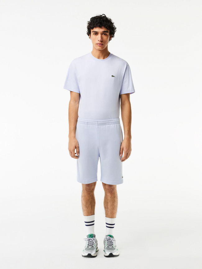 Short jogging core solid bleu homme - Lacoste