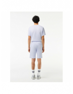 Short jogging core solid bleu homme - Lacoste